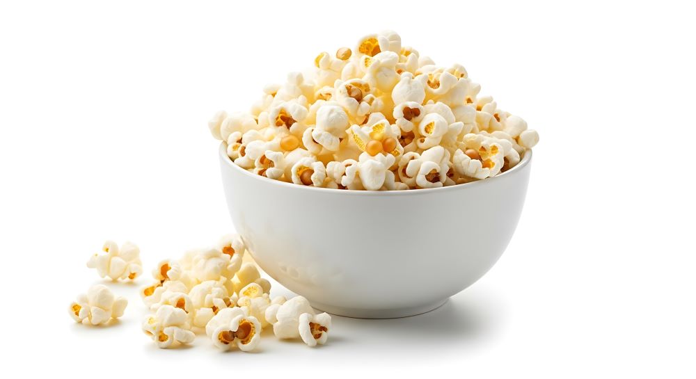 A bowl of popcorn