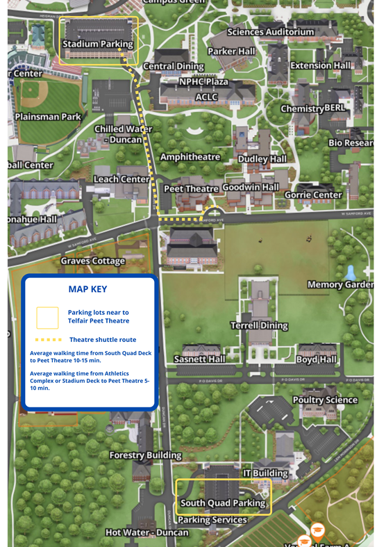 Telfair Peet Parking