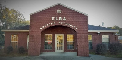 Front of Elba Housing Authority building