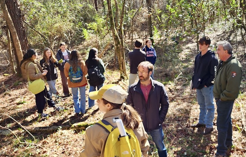 Auburn students find inspiration for project near the Pea River.