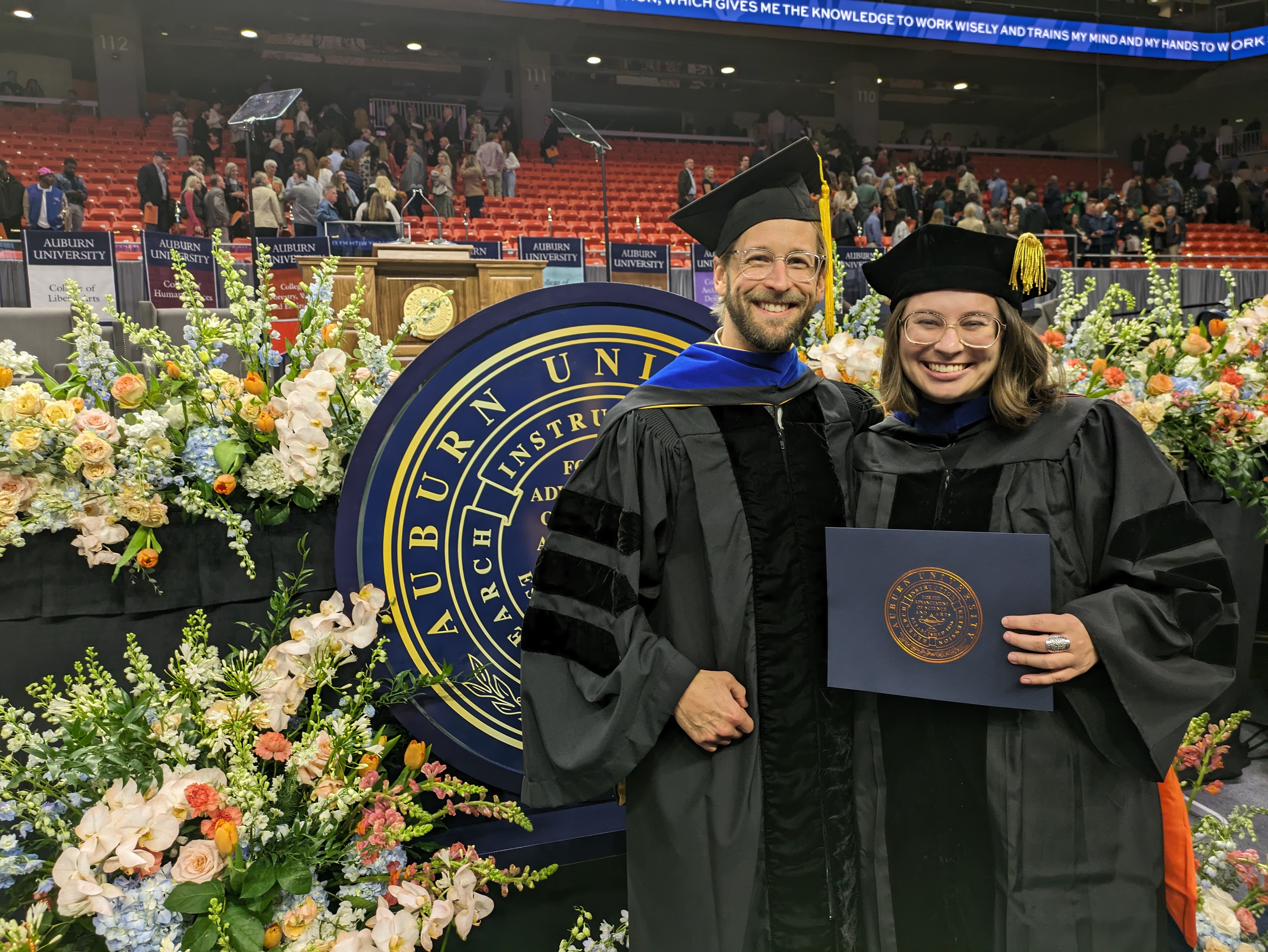 Congratulations Dr. Brielle Johnson as the first graduate of the INSPIRE lab!