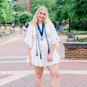 Katie Batcho at graduation
