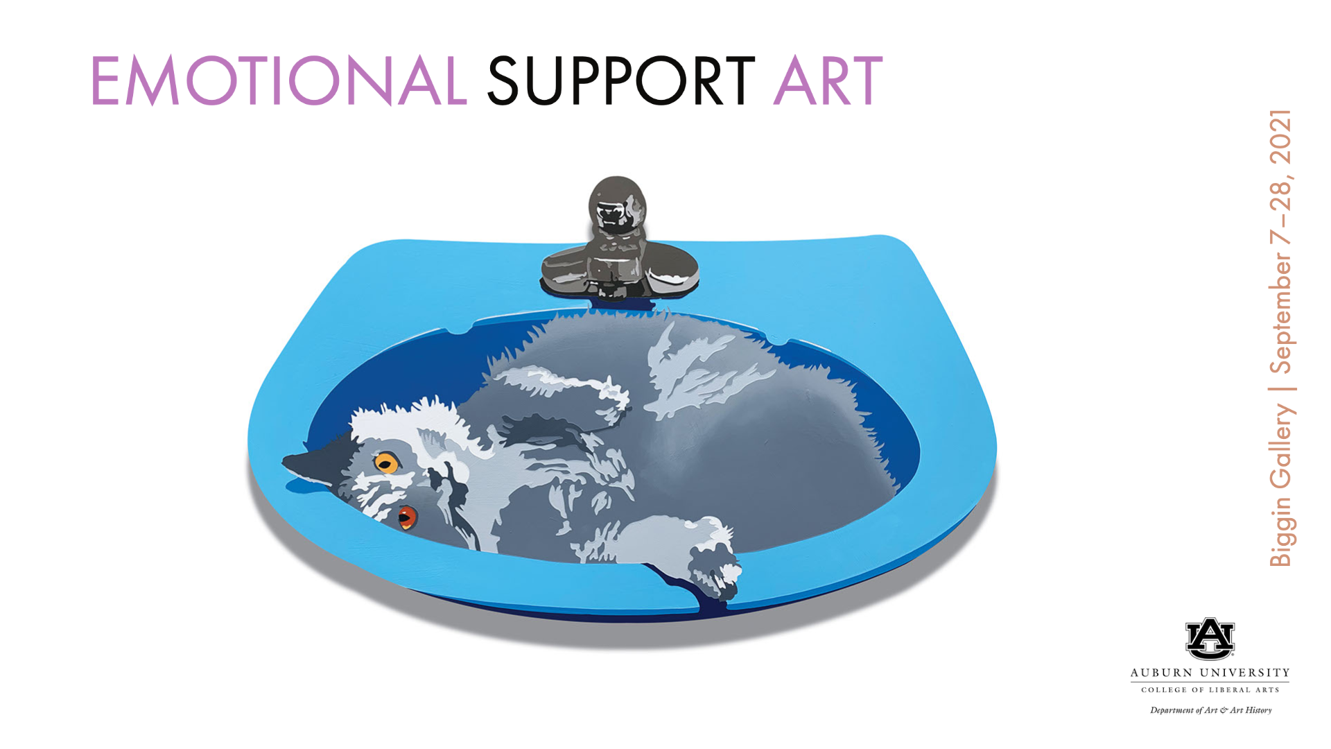 Emotional Support Art | Biggin Gallery | September 7-28, 2021