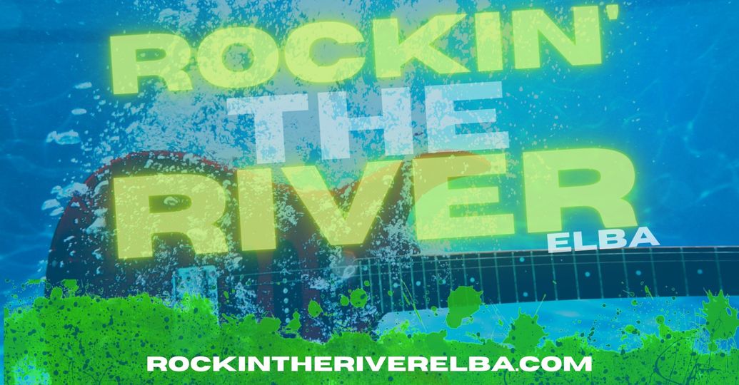 Graphic advertising "Rockin' the River"