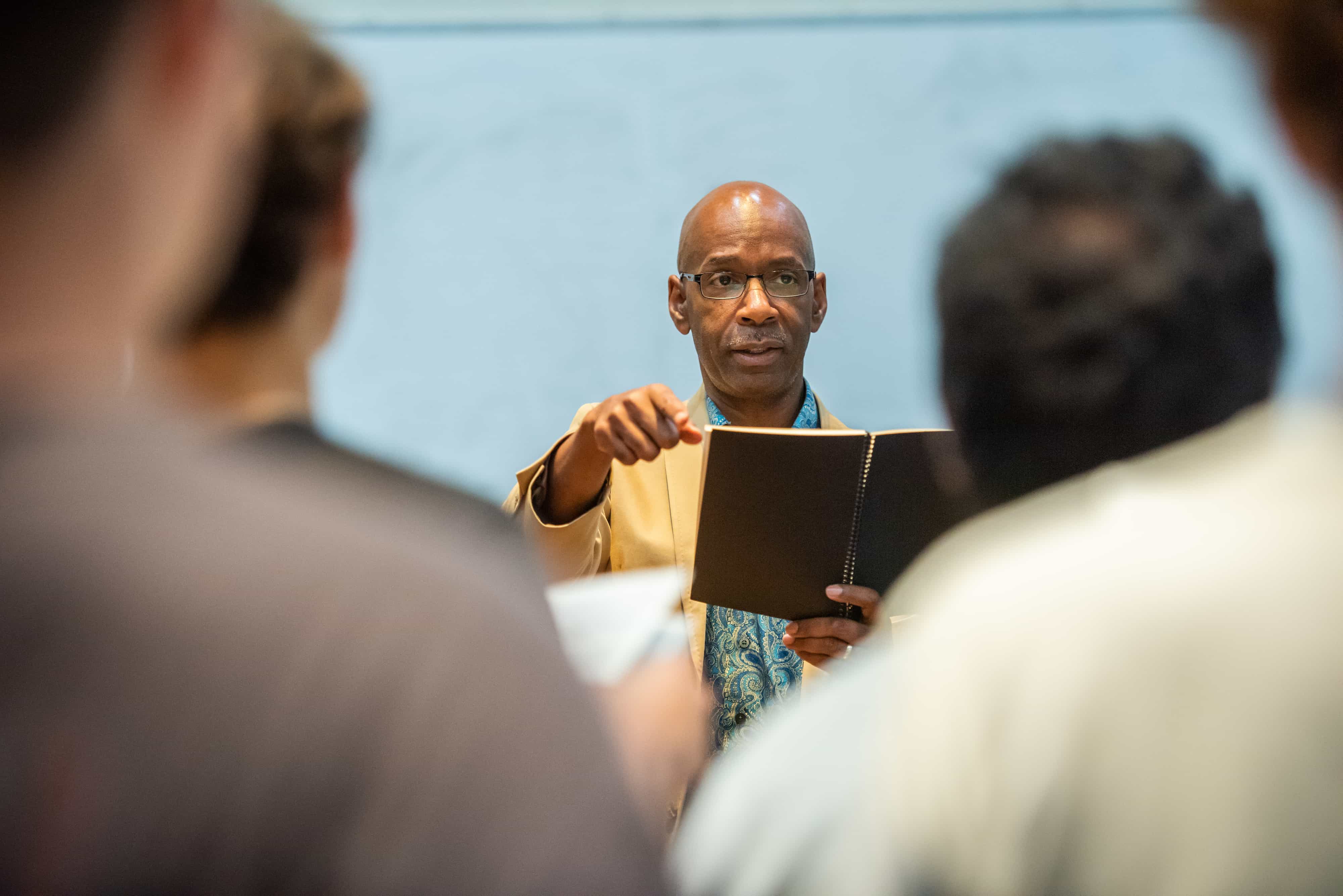 William Powell conducting