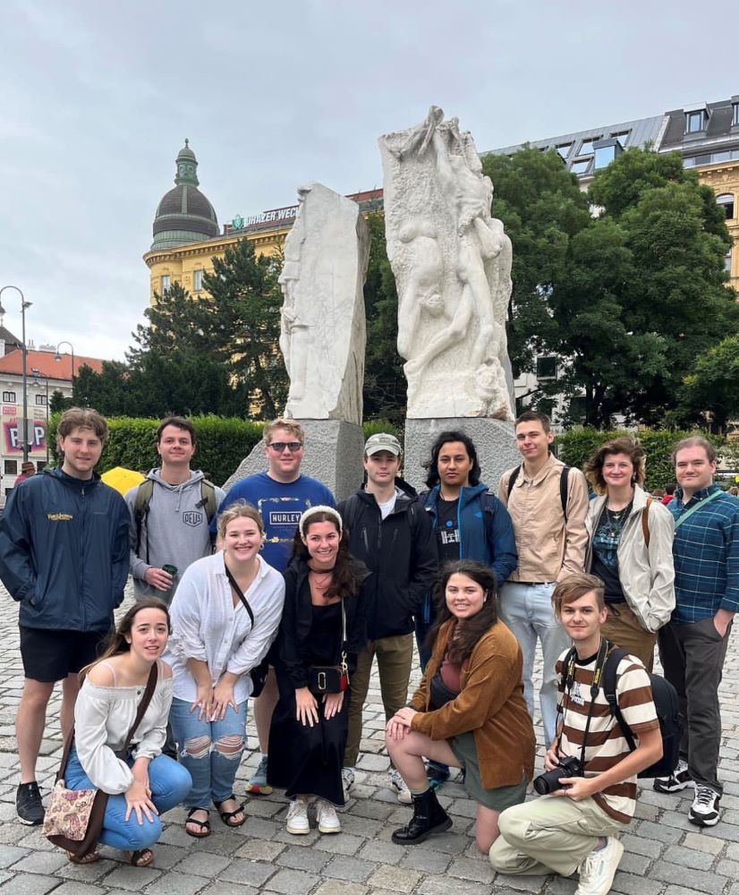 German in Vienna study abroad class