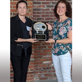 Traci O'Brien, left and Anja Werth, right