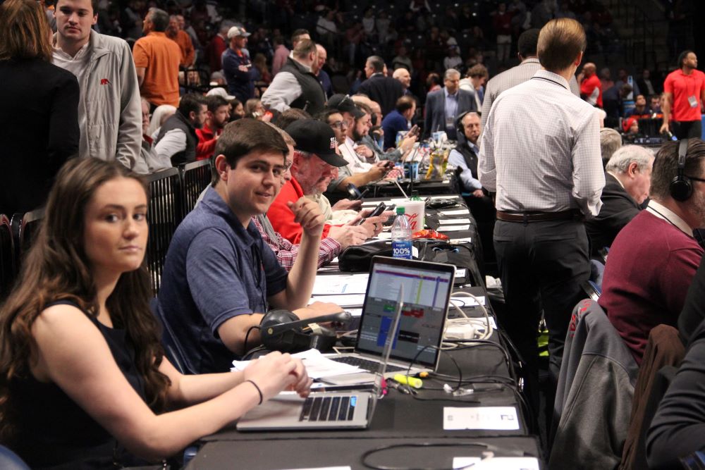 Colin Beyersdorf serves as a technical director for War Eagle Productions