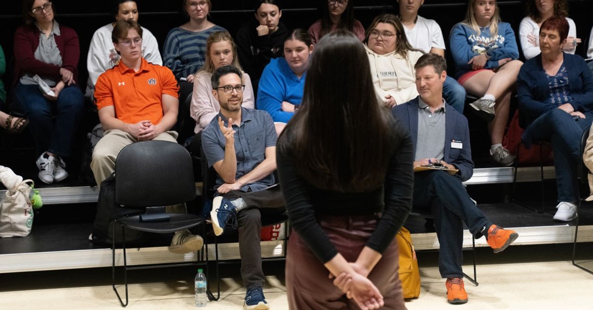 Adam Gwon teaches audition masterclass - College of Liberal Arts at ...