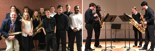 sax ensemble