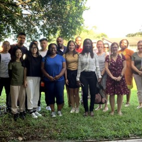 Group of students in Ghana 