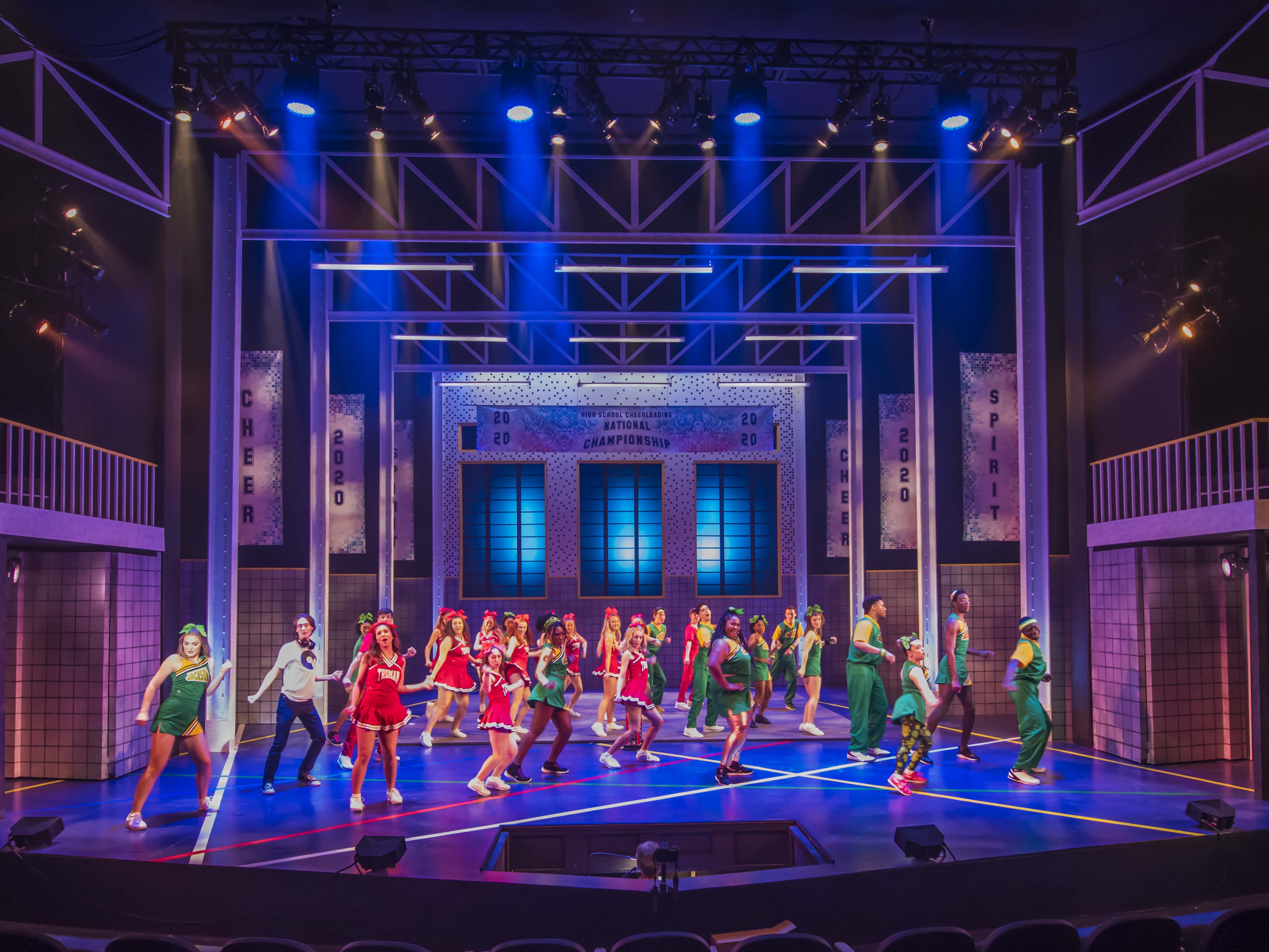 Scene from Bring It On production