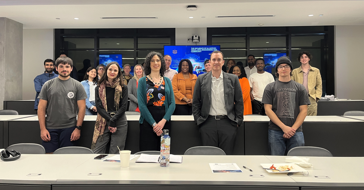 Auburn faculty lead community conversations about AI - College of ...