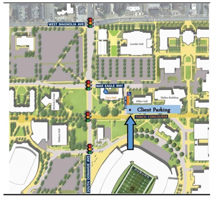 Campus Parking Map